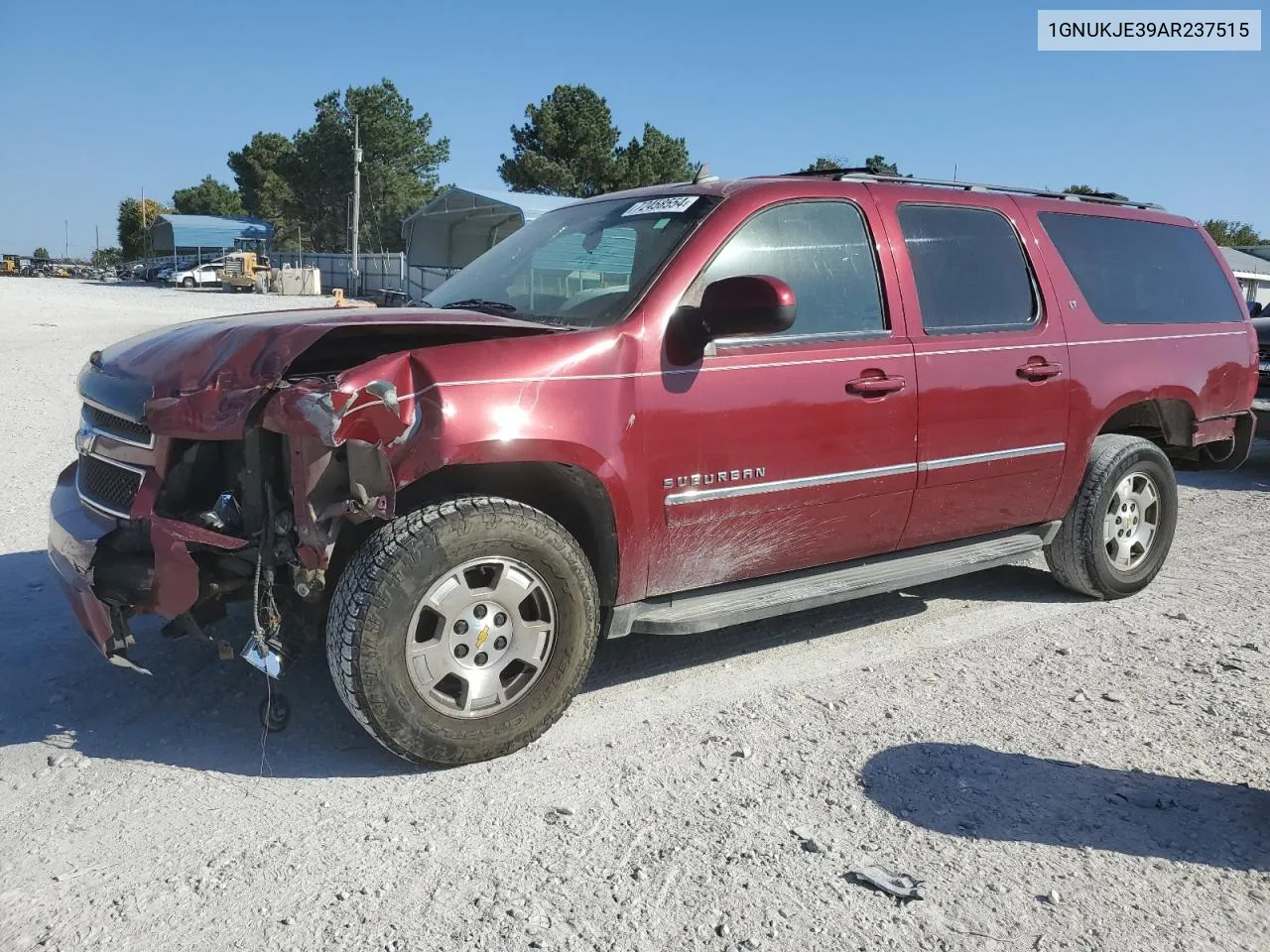 2010 Chevrolet Suburban K1500 Lt VIN: 1GNUKJE39AR237515 Lot: 72458554