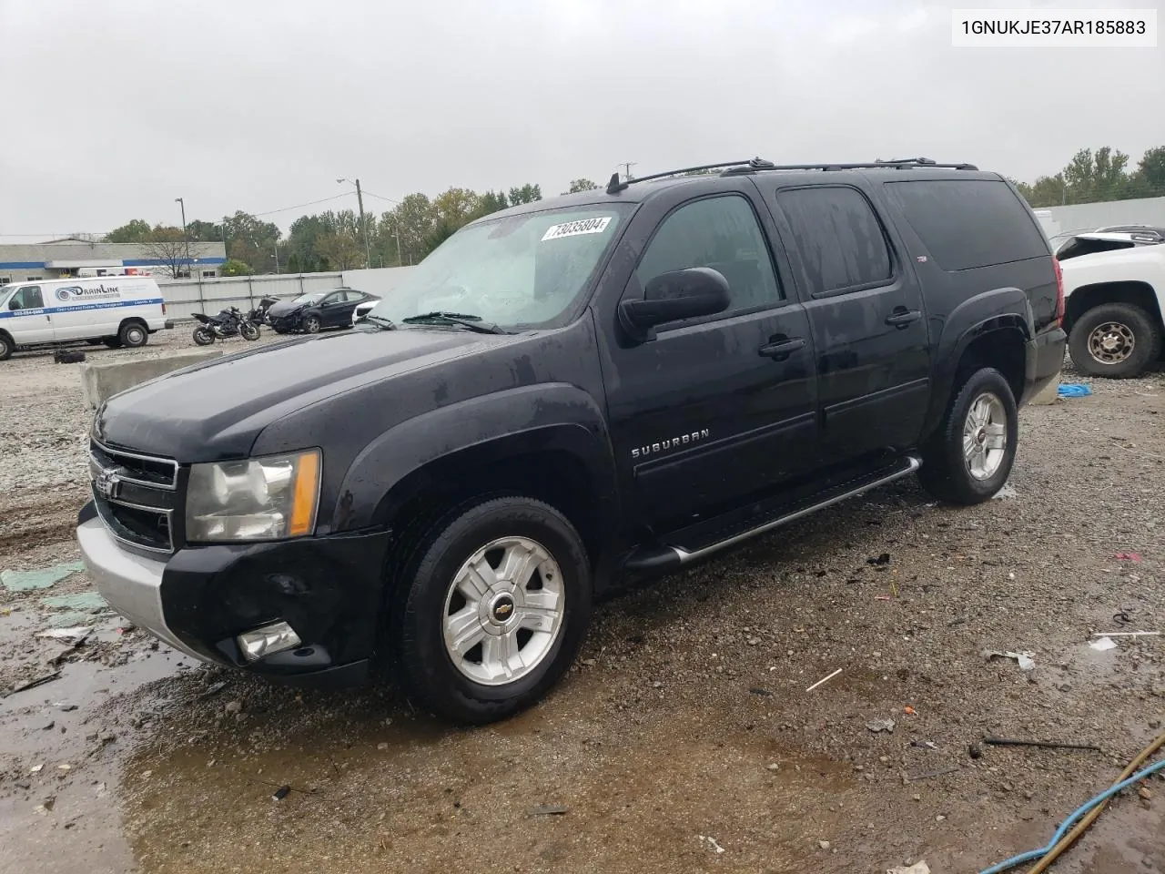 2010 Chevrolet Suburban K1500 Lt VIN: 1GNUKJE37AR185883 Lot: 73035804