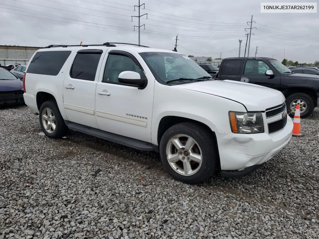 2010 Chevrolet Suburban K1500 Lt VIN: 1GNUKJE37AR262199 Lot: 73523744