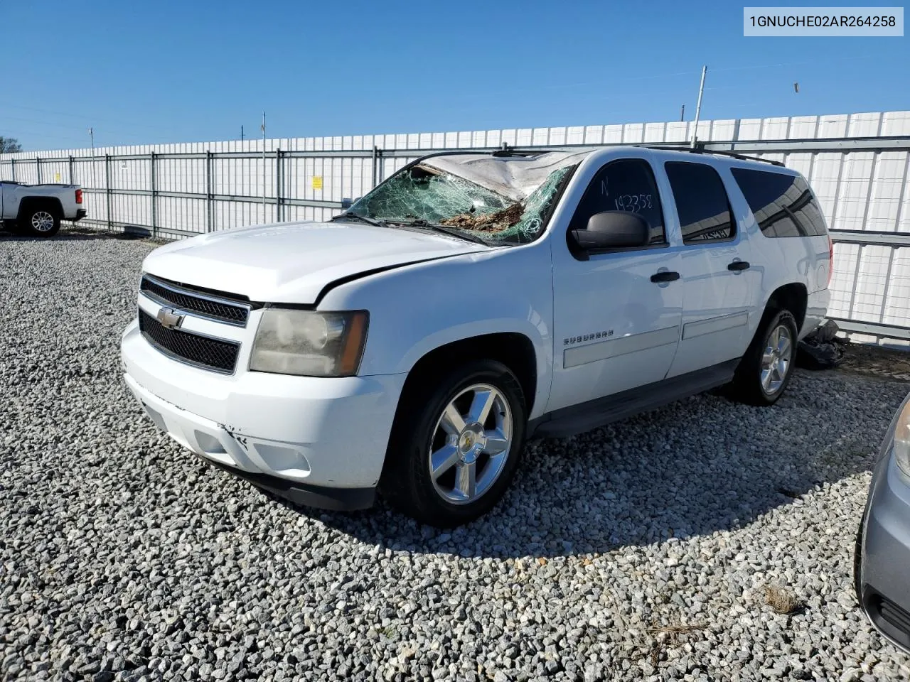 2010 Chevrolet Suburban C1500 Ls VIN: 1GNUCHE02AR264258 Lot: 74085184