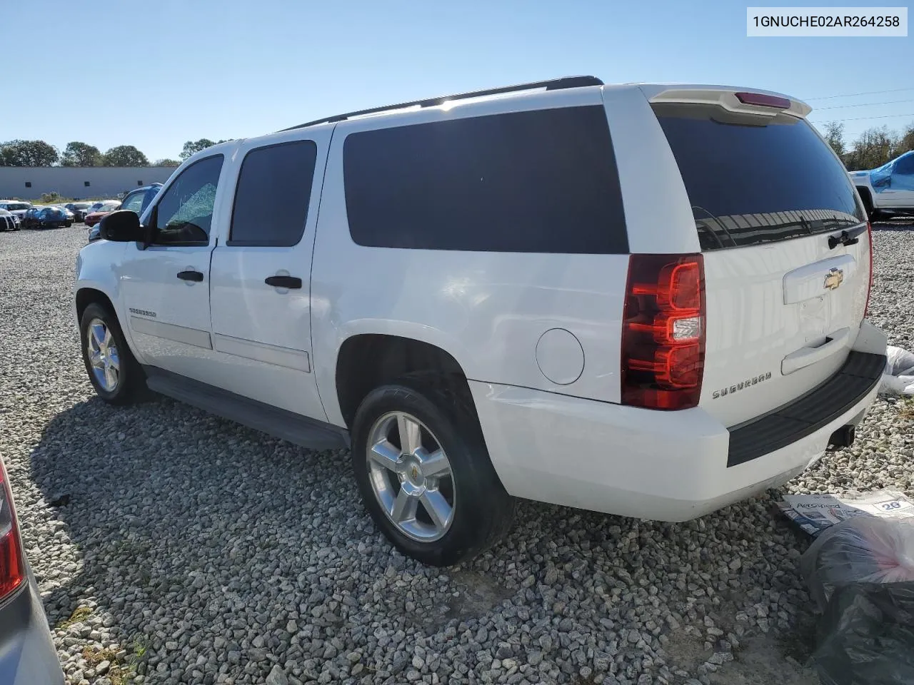 2010 Chevrolet Suburban C1500 Ls VIN: 1GNUCHE02AR264258 Lot: 74085184