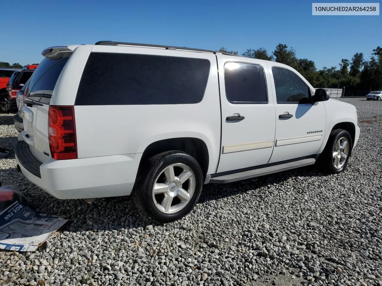 2010 Chevrolet Suburban C1500 Ls VIN: 1GNUCHE02AR264258 Lot: 74085184