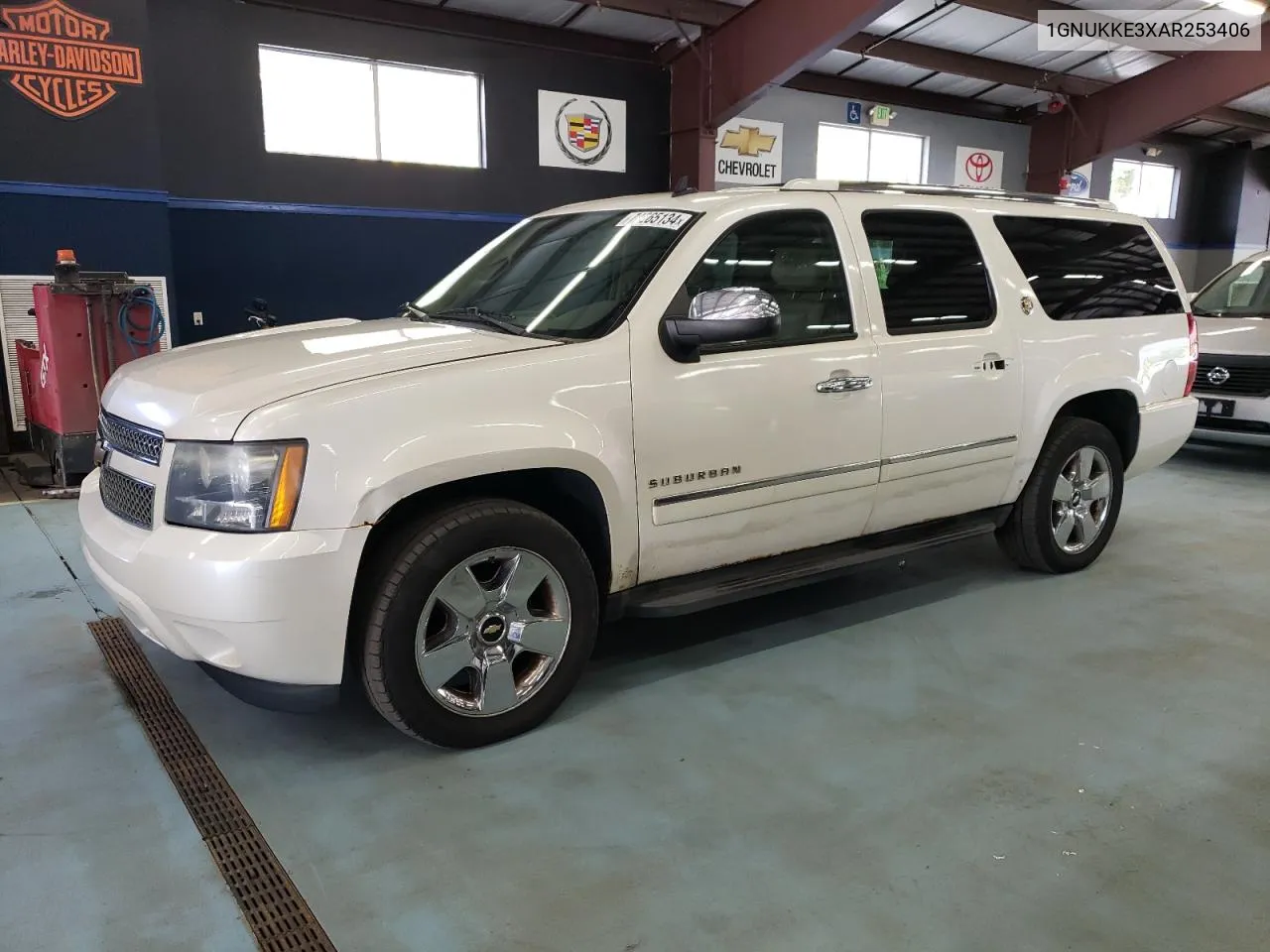 2010 Chevrolet Suburban K1500 Ltz VIN: 1GNUKKE3XAR253406 Lot: 74265134