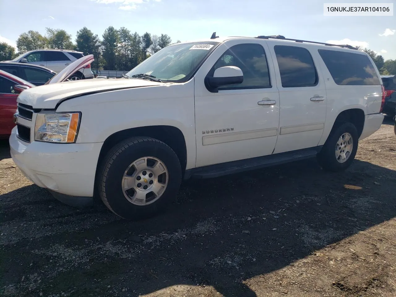 2010 Chevrolet Suburban K1500 Lt VIN: 1GNUKJE37AR104106 Lot: 74456584