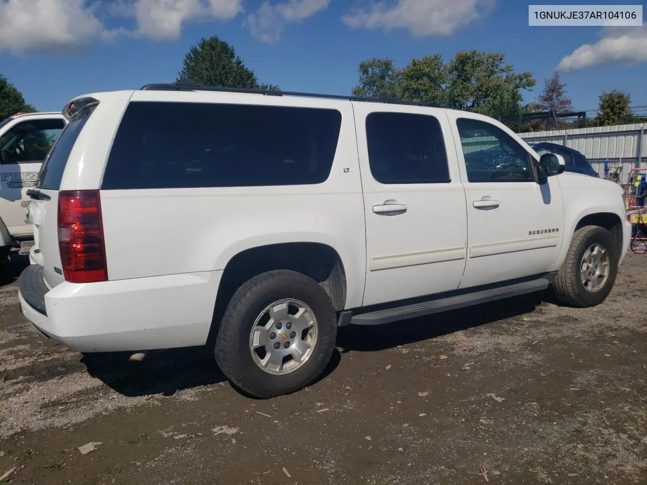 2010 Chevrolet Suburban K1500 Lt VIN: 1GNUKJE37AR104106 Lot: 74456584