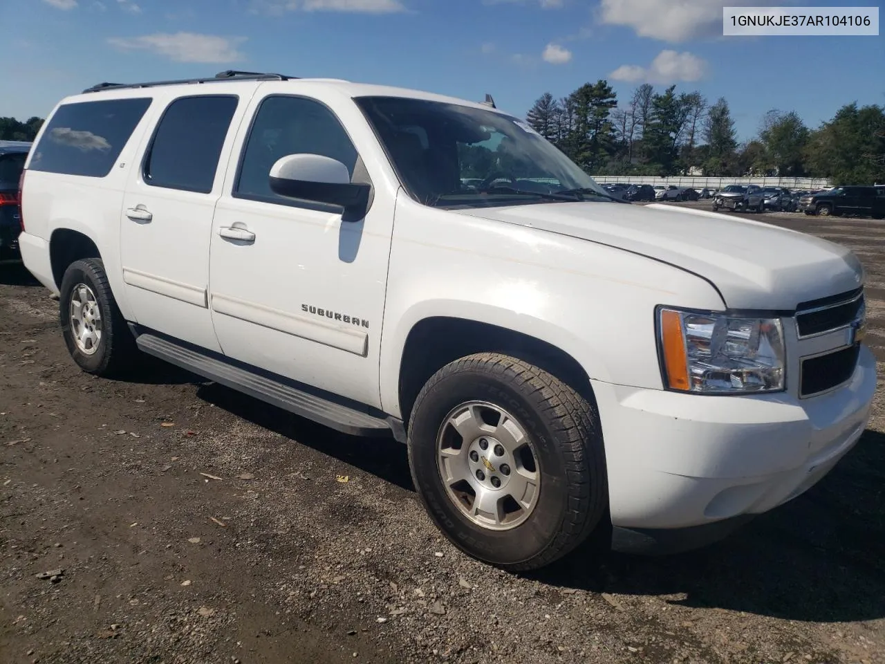 2010 Chevrolet Suburban K1500 Lt VIN: 1GNUKJE37AR104106 Lot: 74456584