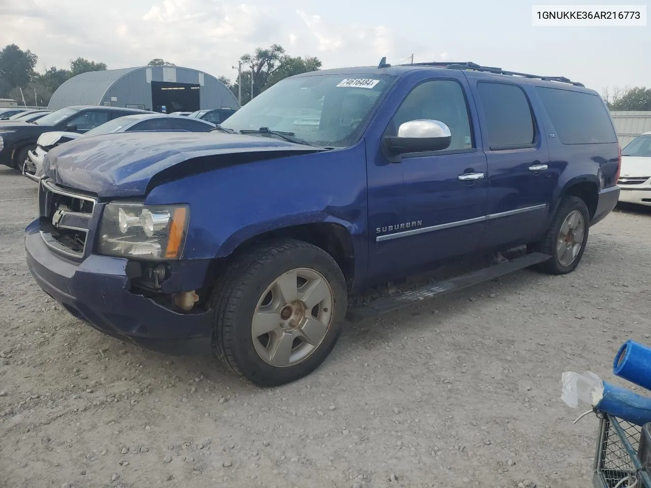 2010 Chevrolet Suburban K1500 Ltz VIN: 1GNUKKE36AR216773 Lot: 74616484