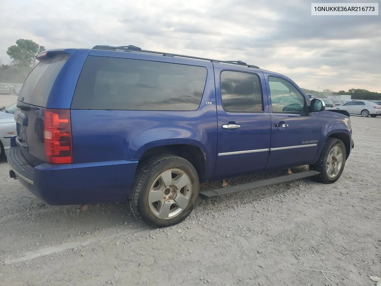 2010 Chevrolet Suburban K1500 Ltz VIN: 1GNUKKE36AR216773 Lot: 74616484