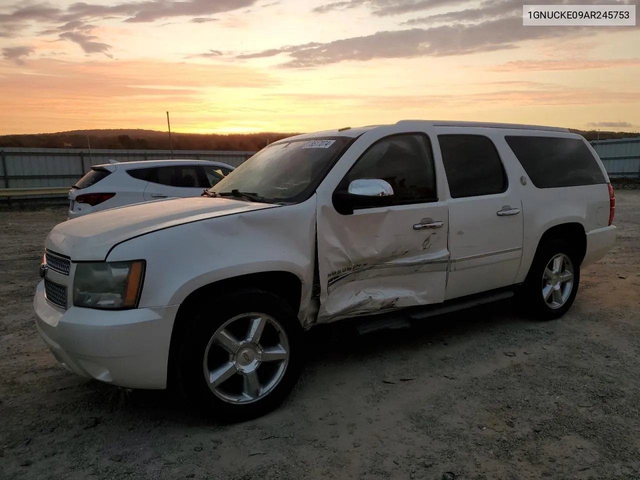 2010 Chevrolet Suburban C1500 Ltz VIN: 1GNUCKE09AR245753 Lot: 78517074