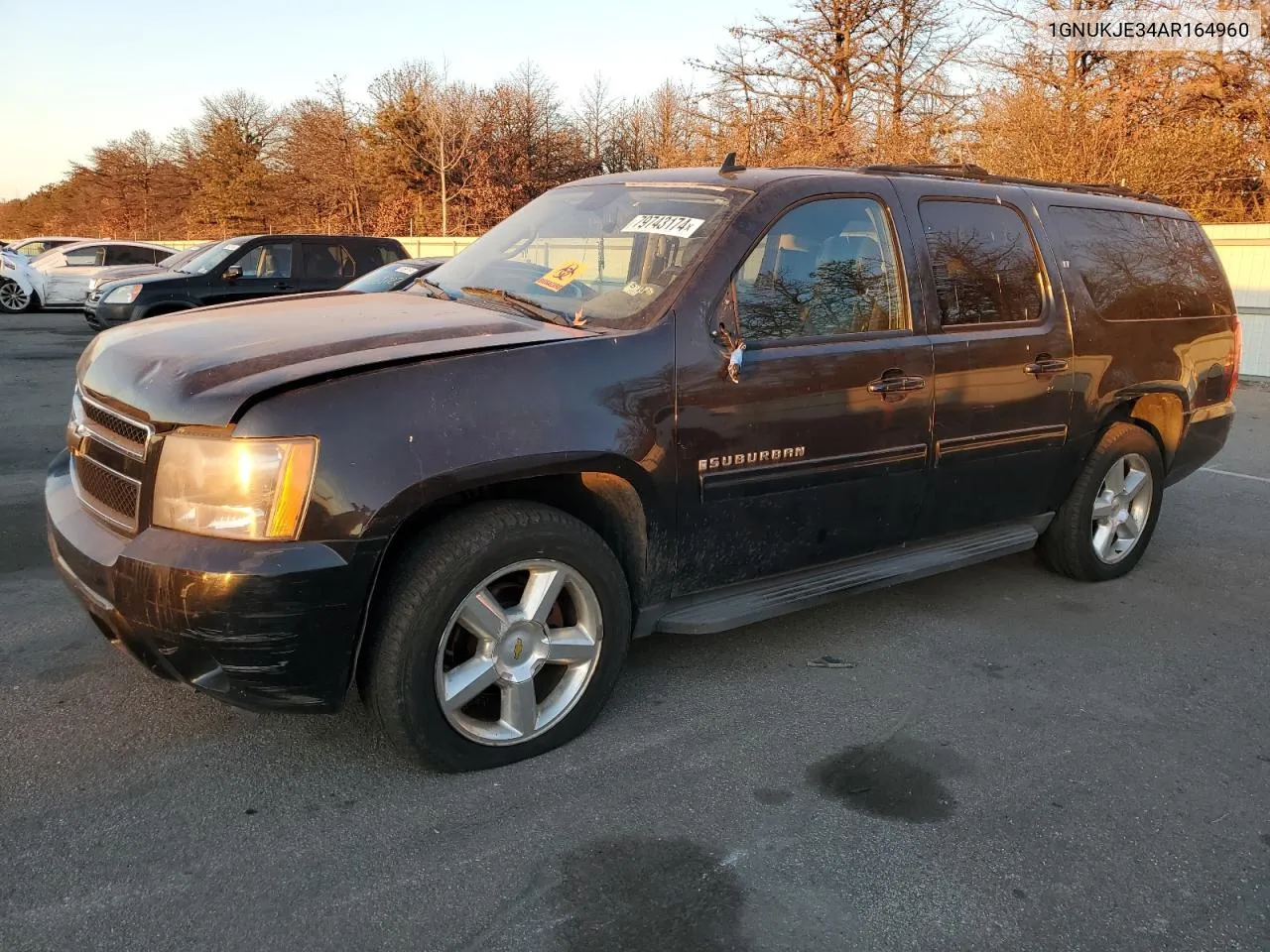 2010 Chevrolet Suburban K1500 Lt VIN: 1GNUKJE34AR164960 Lot: 79743174