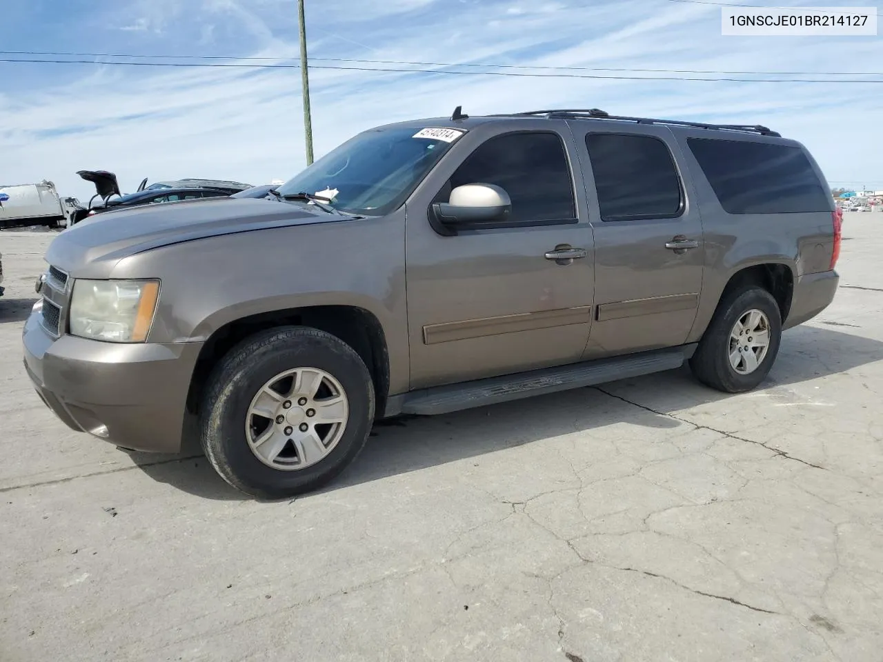 2011 Chevrolet Suburban C1500 Lt VIN: 1GNSCJE01BR214127 Lot: 45140314