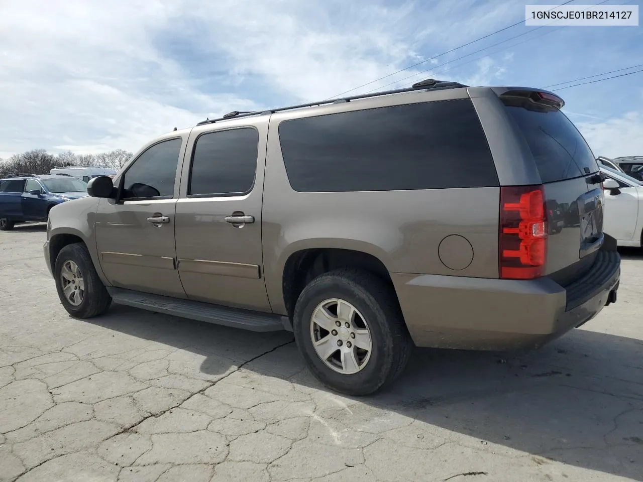 2011 Chevrolet Suburban C1500 Lt VIN: 1GNSCJE01BR214127 Lot: 45140314