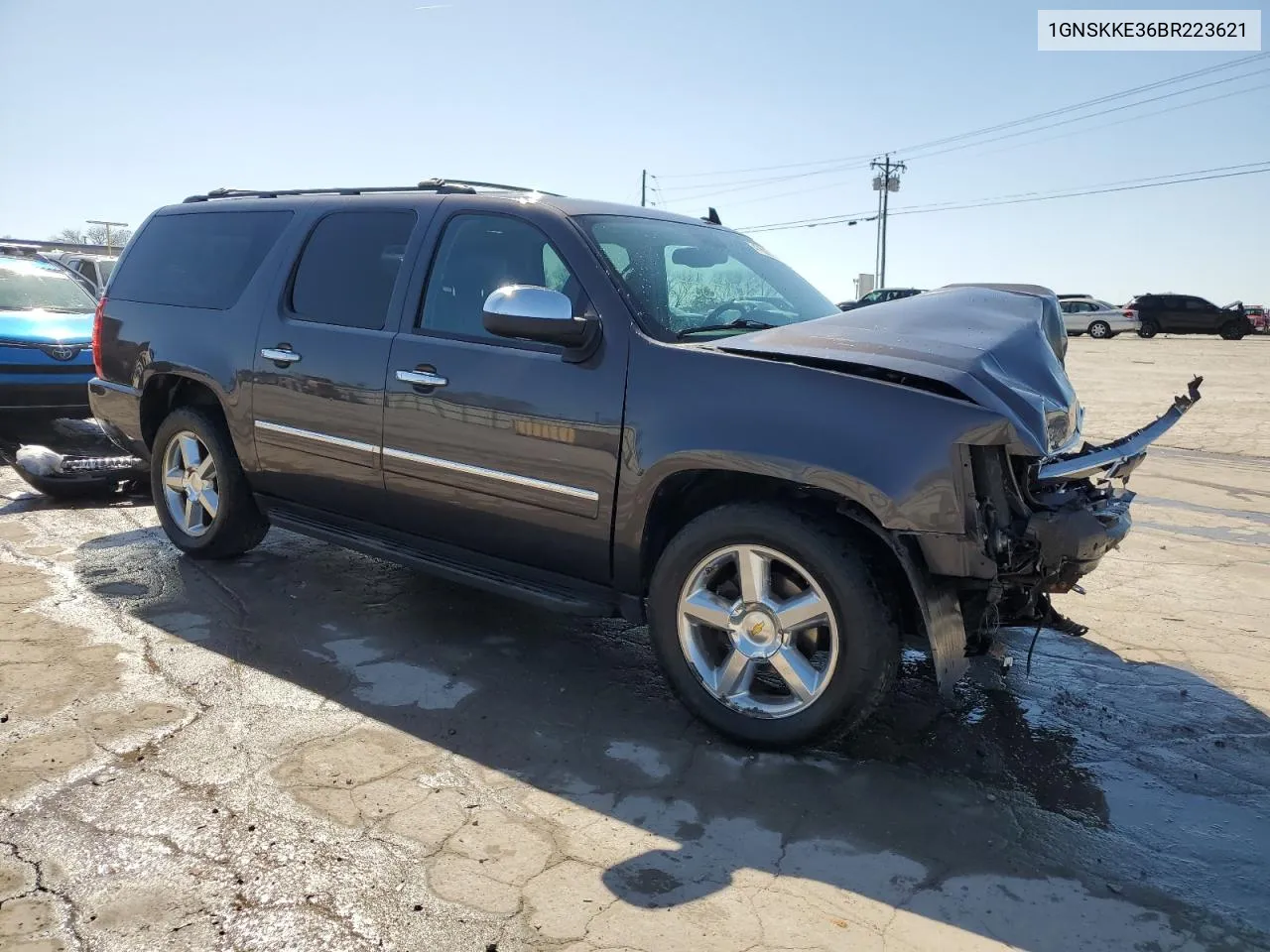 2011 Chevrolet Suburban K1500 Ltz VIN: 1GNSKKE36BR223621 Lot: 47693114