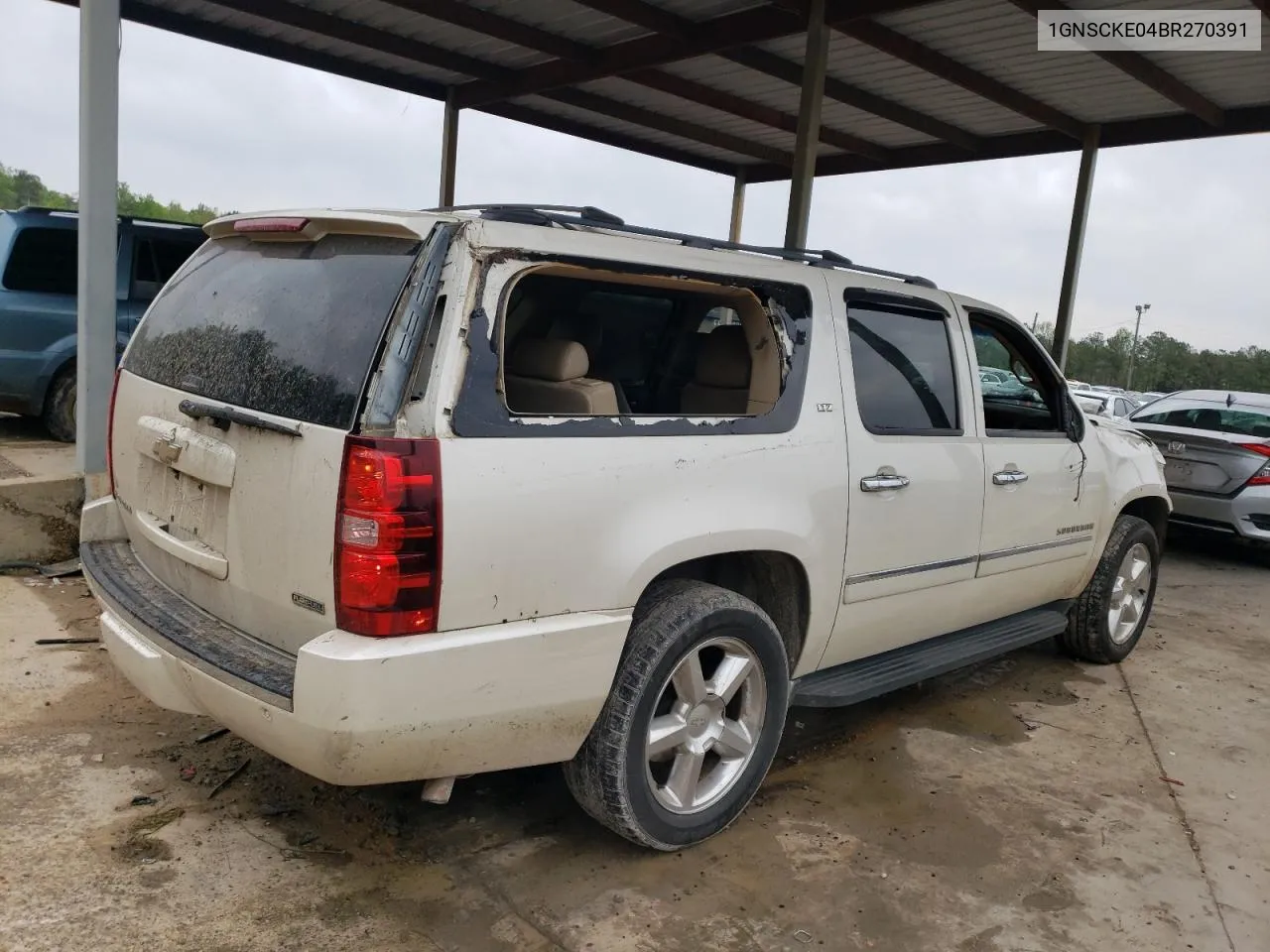 1GNSCKE04BR270391 2011 Chevrolet Suburban C1500 Ltz