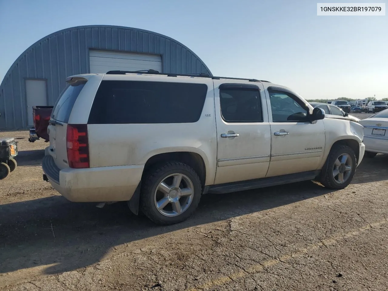 1GNSKKE32BR197079 2011 Chevrolet Suburban K1500 Ltz