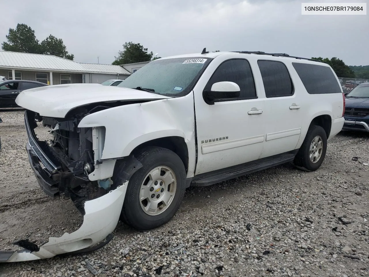 2011 Chevrolet Suburban C1500 Ls VIN: 1GNSCHE07BR179084 Lot: 55298314