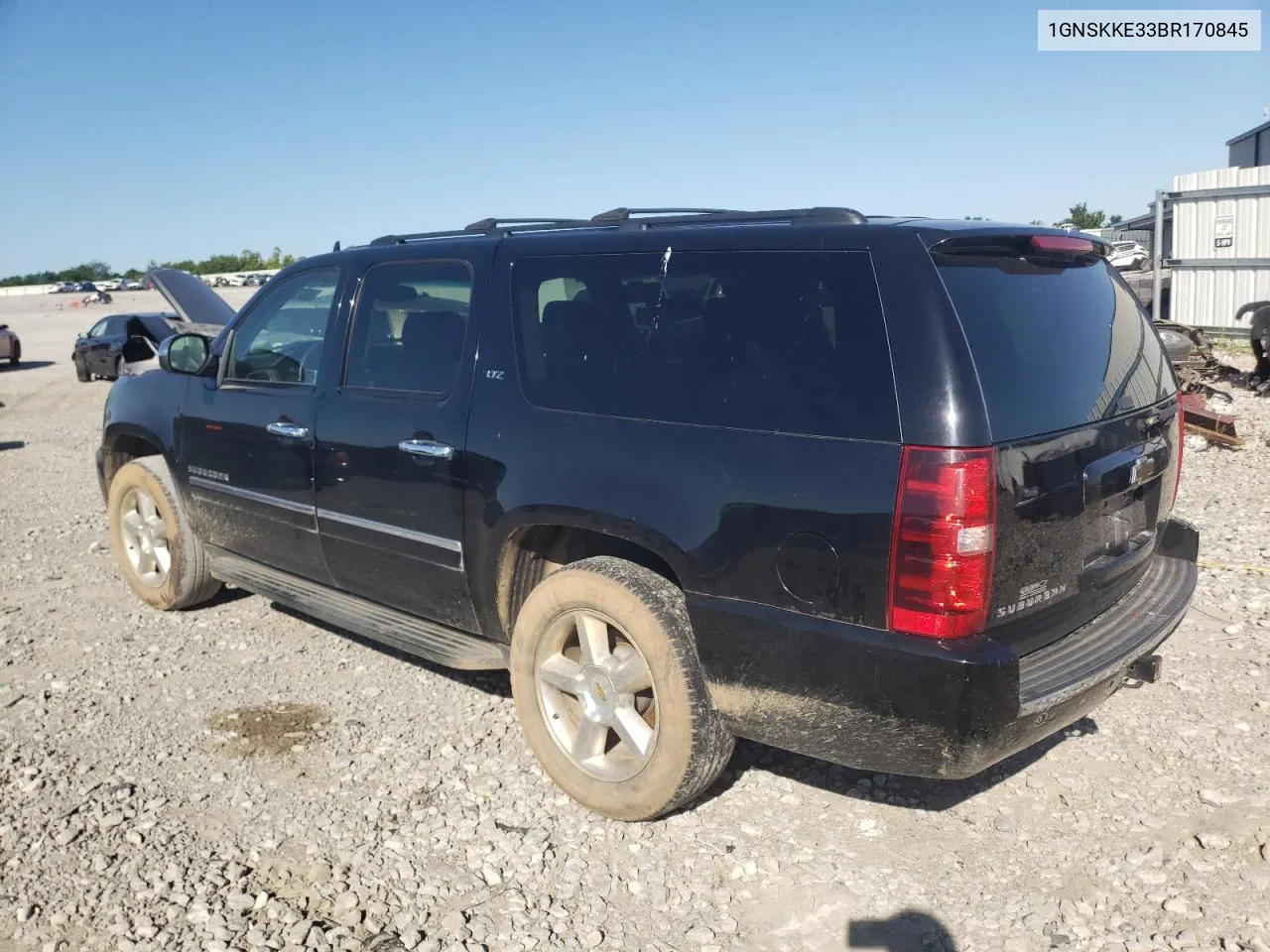 2011 Chevrolet Suburban K1500 Ltz VIN: 1GNSKKE33BR170845 Lot: 58728964