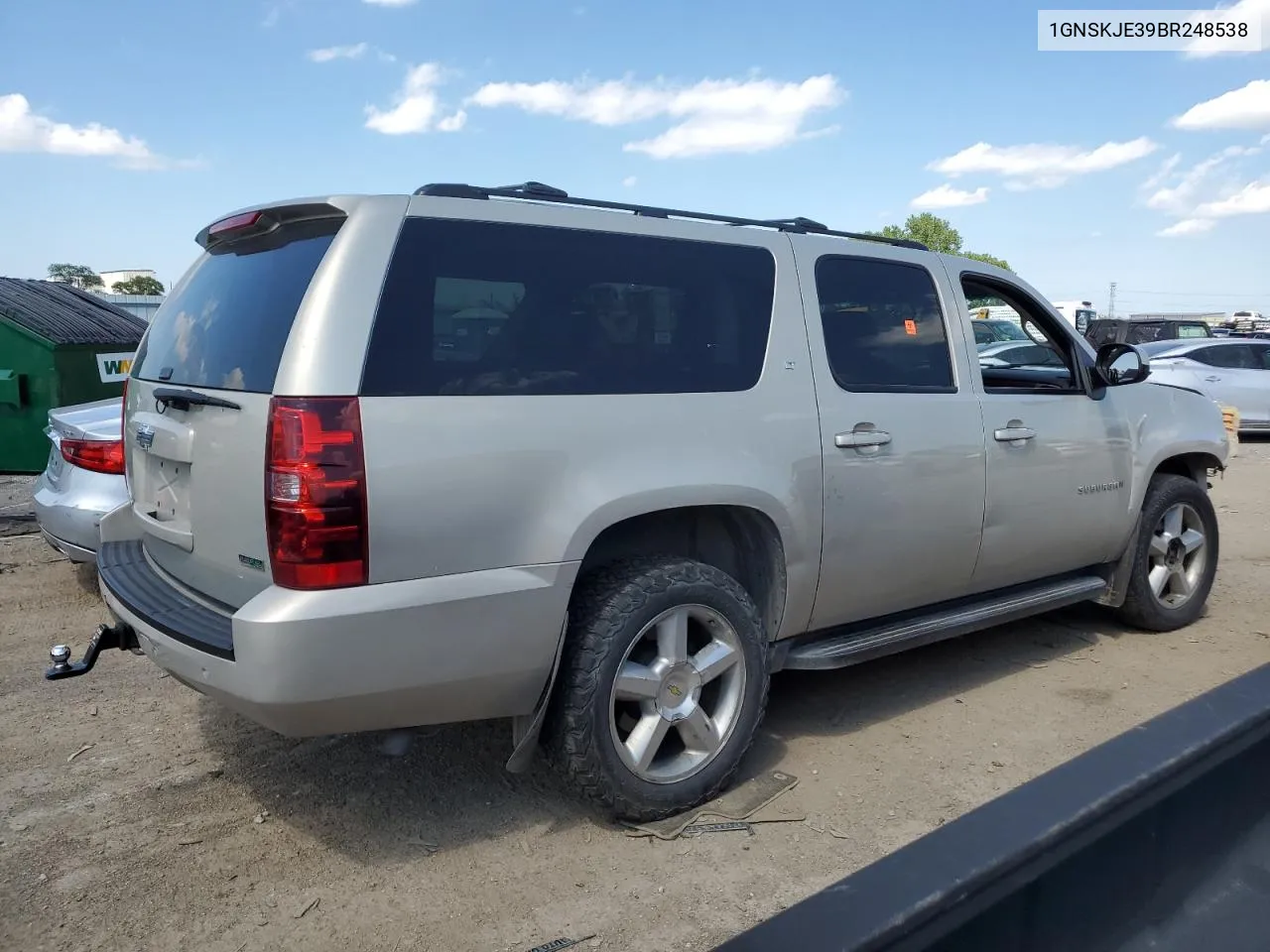 2011 Chevrolet Suburban K1500 Lt VIN: 1GNSKJE39BR248538 Lot: 59106774