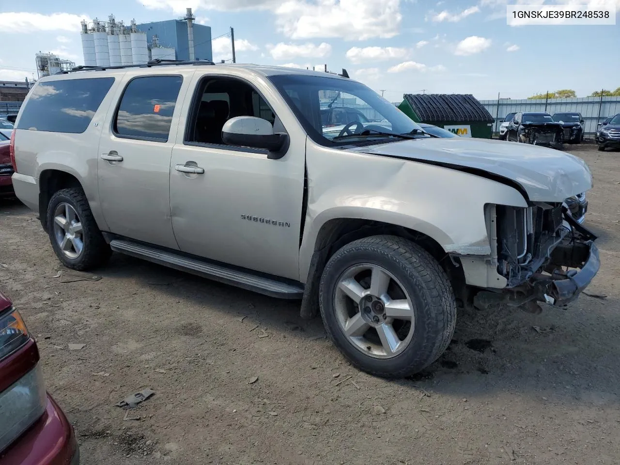 2011 Chevrolet Suburban K1500 Lt VIN: 1GNSKJE39BR248538 Lot: 59106774