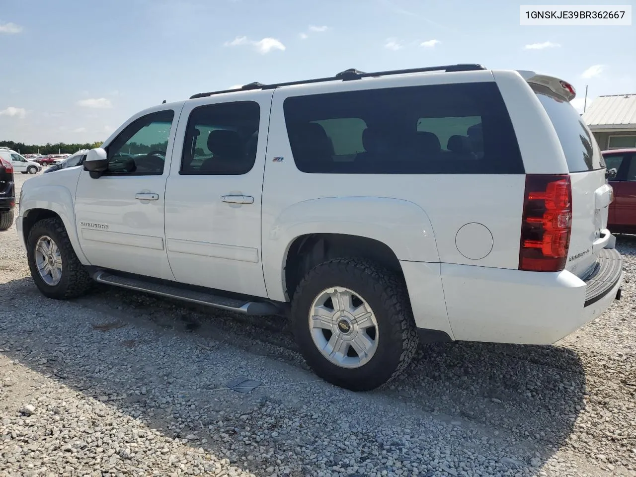 2011 Chevrolet Suburban K1500 Lt VIN: 1GNSKJE39BR362667 Lot: 60655574