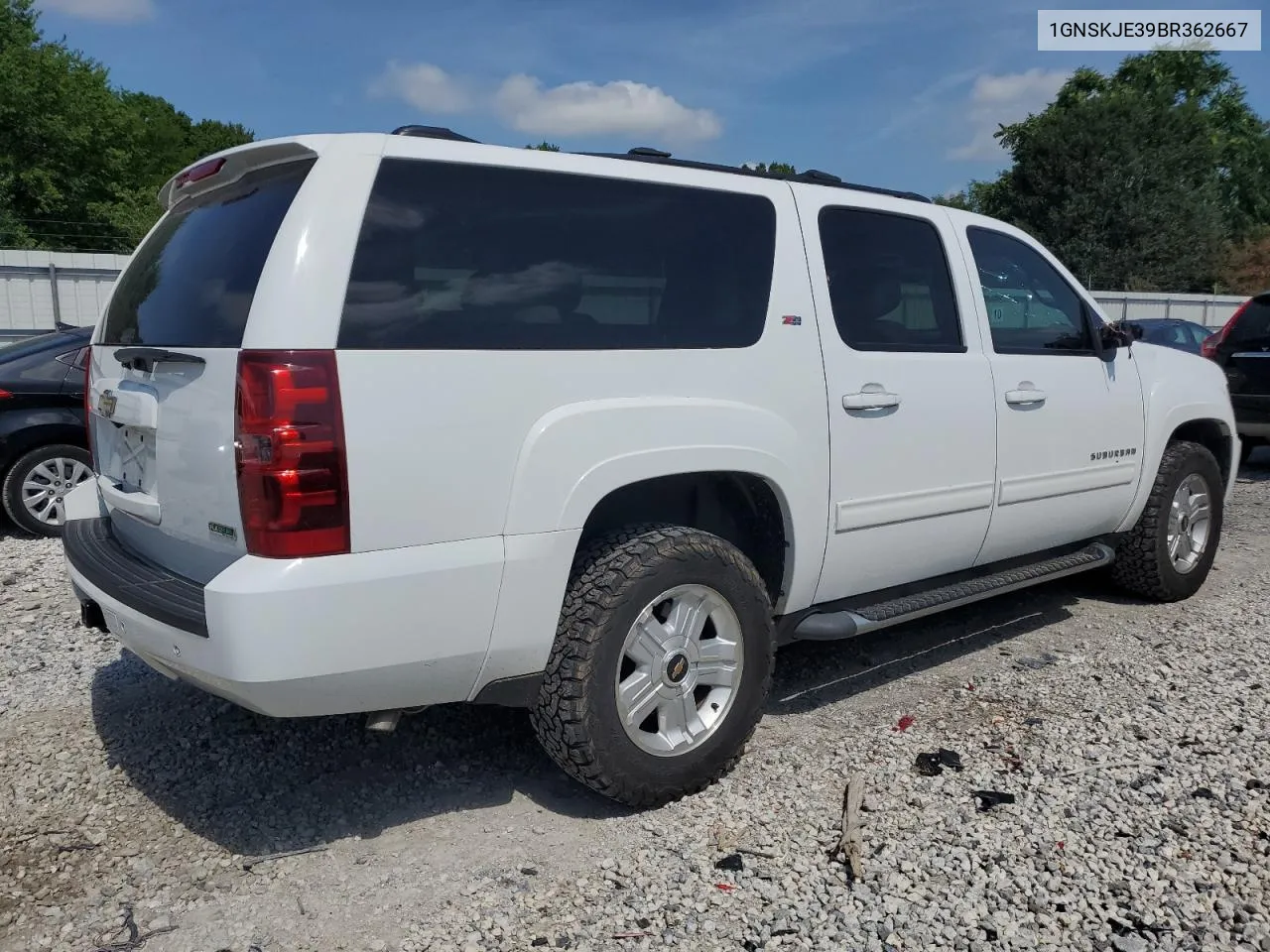 2011 Chevrolet Suburban K1500 Lt VIN: 1GNSKJE39BR362667 Lot: 60655574