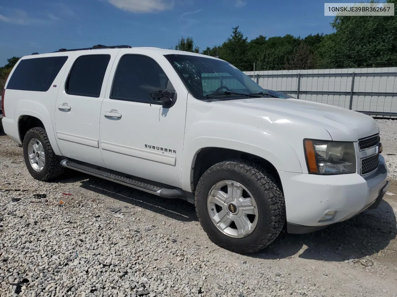 2011 Chevrolet Suburban K1500 Lt VIN: 1GNSKJE39BR362667 Lot: 60655574