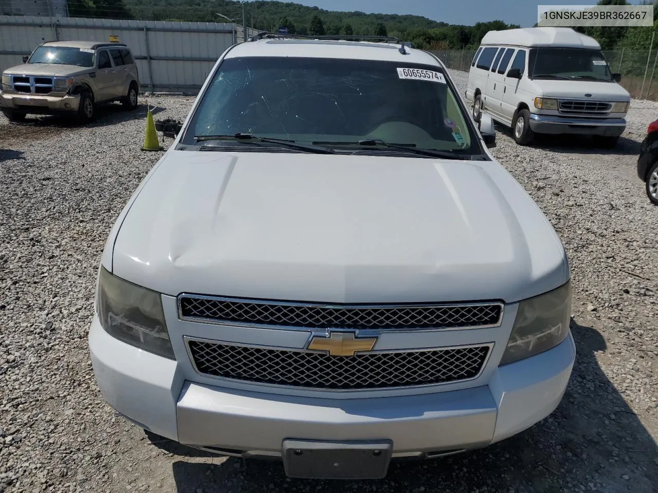 2011 Chevrolet Suburban K1500 Lt VIN: 1GNSKJE39BR362667 Lot: 60655574