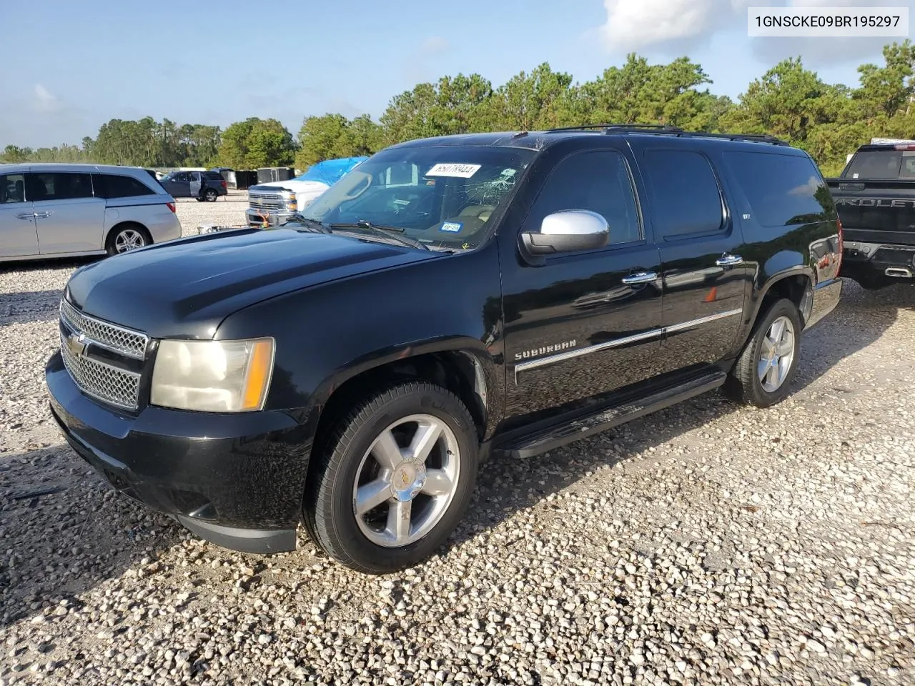 2011 Chevrolet Suburban C1500 Ltz VIN: 1GNSCKE09BR195297 Lot: 65078944