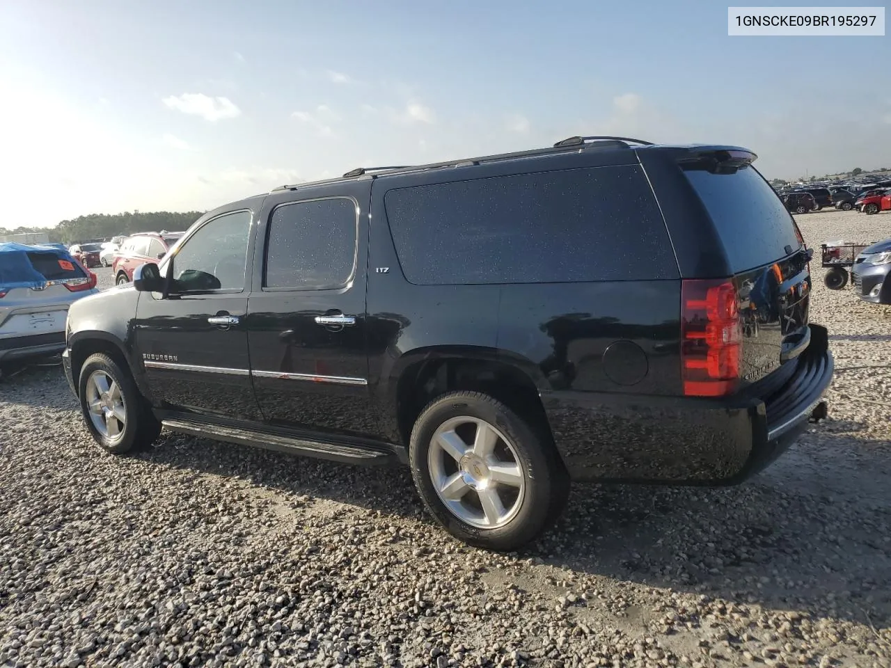 2011 Chevrolet Suburban C1500 Ltz VIN: 1GNSCKE09BR195297 Lot: 65078944