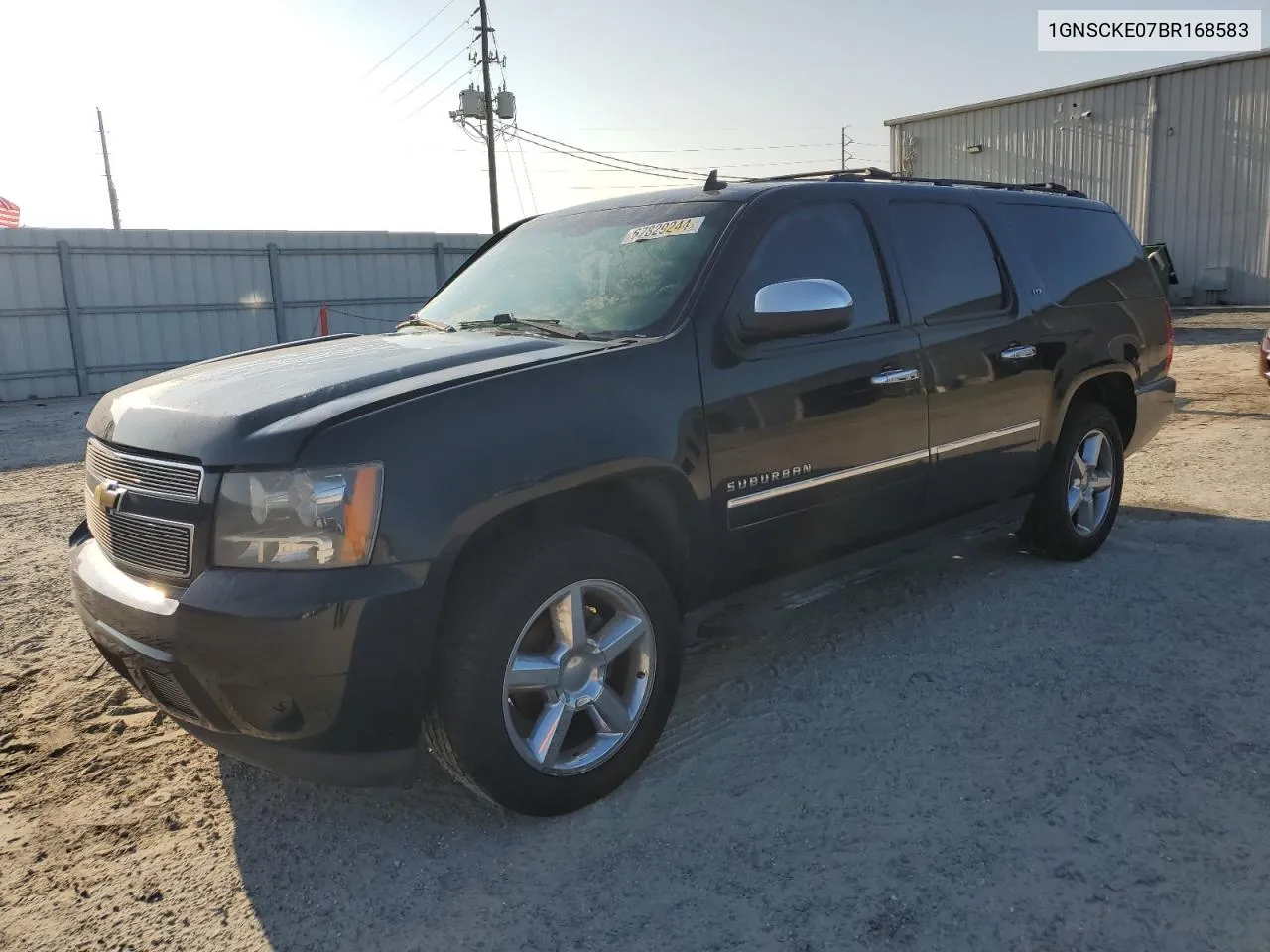 2011 Chevrolet Suburban C1500 Ltz VIN: 1GNSCKE07BR168583 Lot: 67829244