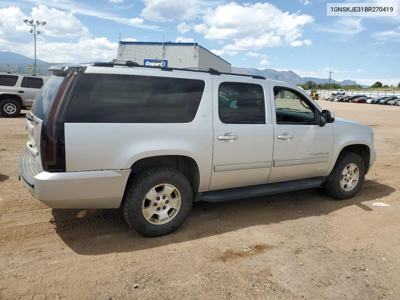 2011 Chevrolet Suburban K1500 Lt VIN: 1GNSKJE31BR270419 Lot: 69434114