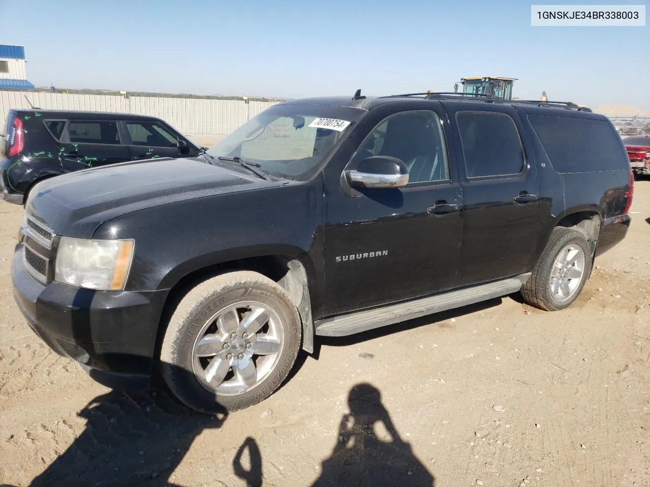 1GNSKJE34BR338003 2011 Chevrolet Suburban K1500 Lt