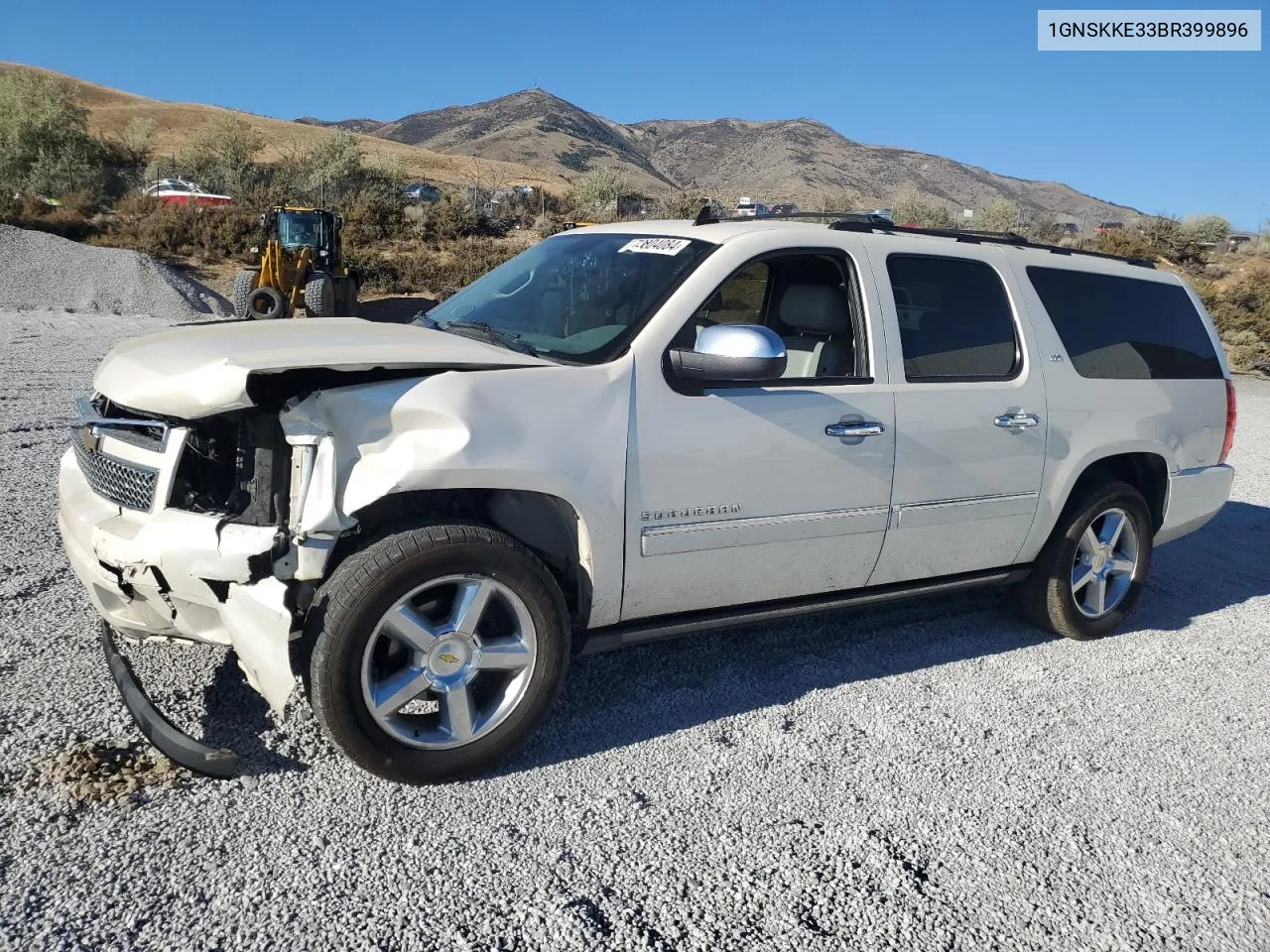 2011 Chevrolet Suburban K1500 Ltz VIN: 1GNSKKE33BR399896 Lot: 72804084