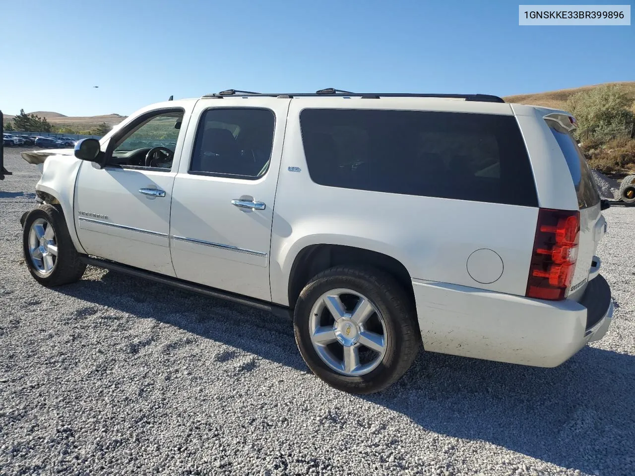 2011 Chevrolet Suburban K1500 Ltz VIN: 1GNSKKE33BR399896 Lot: 72804084