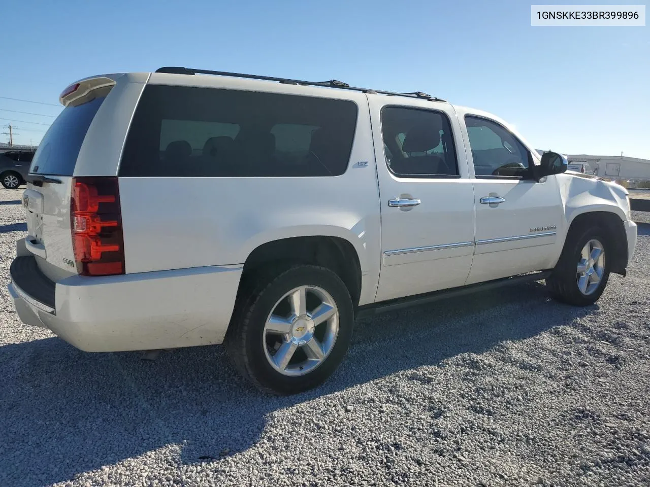 2011 Chevrolet Suburban K1500 Ltz VIN: 1GNSKKE33BR399896 Lot: 72804084