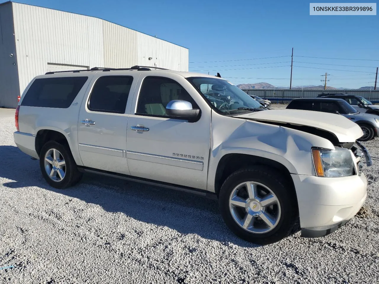 2011 Chevrolet Suburban K1500 Ltz VIN: 1GNSKKE33BR399896 Lot: 72804084