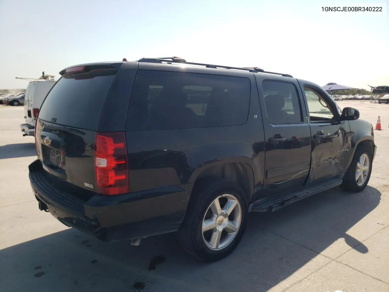 2011 Chevrolet Suburban C1500 Lt VIN: 1GNSCJE00BR340222 Lot: 72889124