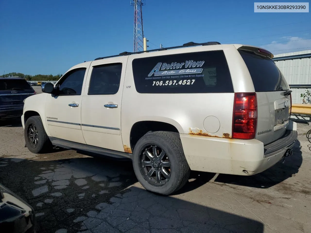 2011 Chevrolet Suburban K1500 Ltz VIN: 1GNSKKE30BR293390 Lot: 73250014