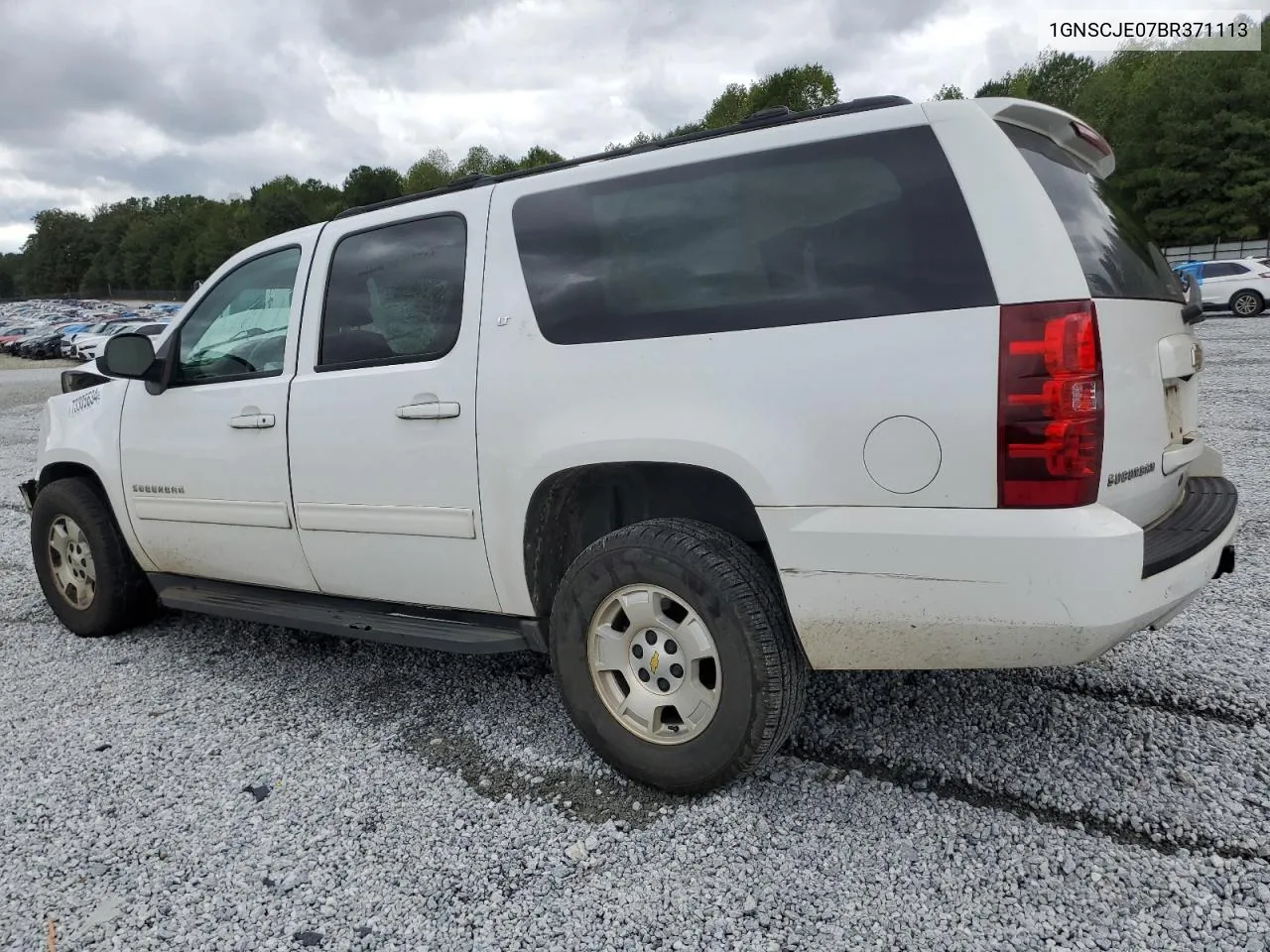 2011 Chevrolet Suburban C1500 Lt VIN: 1GNSCJE07BR371113 Lot: 73305634