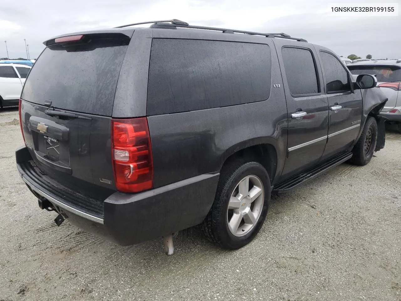 2011 Chevrolet Suburban K1500 Ltz VIN: 1GNSKKE32BR199155 Lot: 73560124