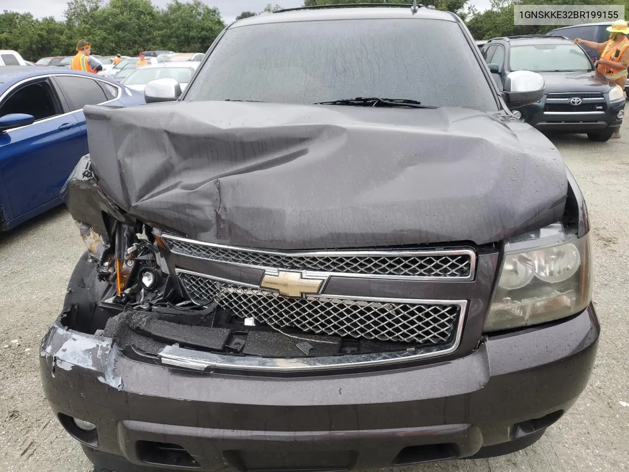 2011 Chevrolet Suburban K1500 Ltz VIN: 1GNSKKE32BR199155 Lot: 73560124