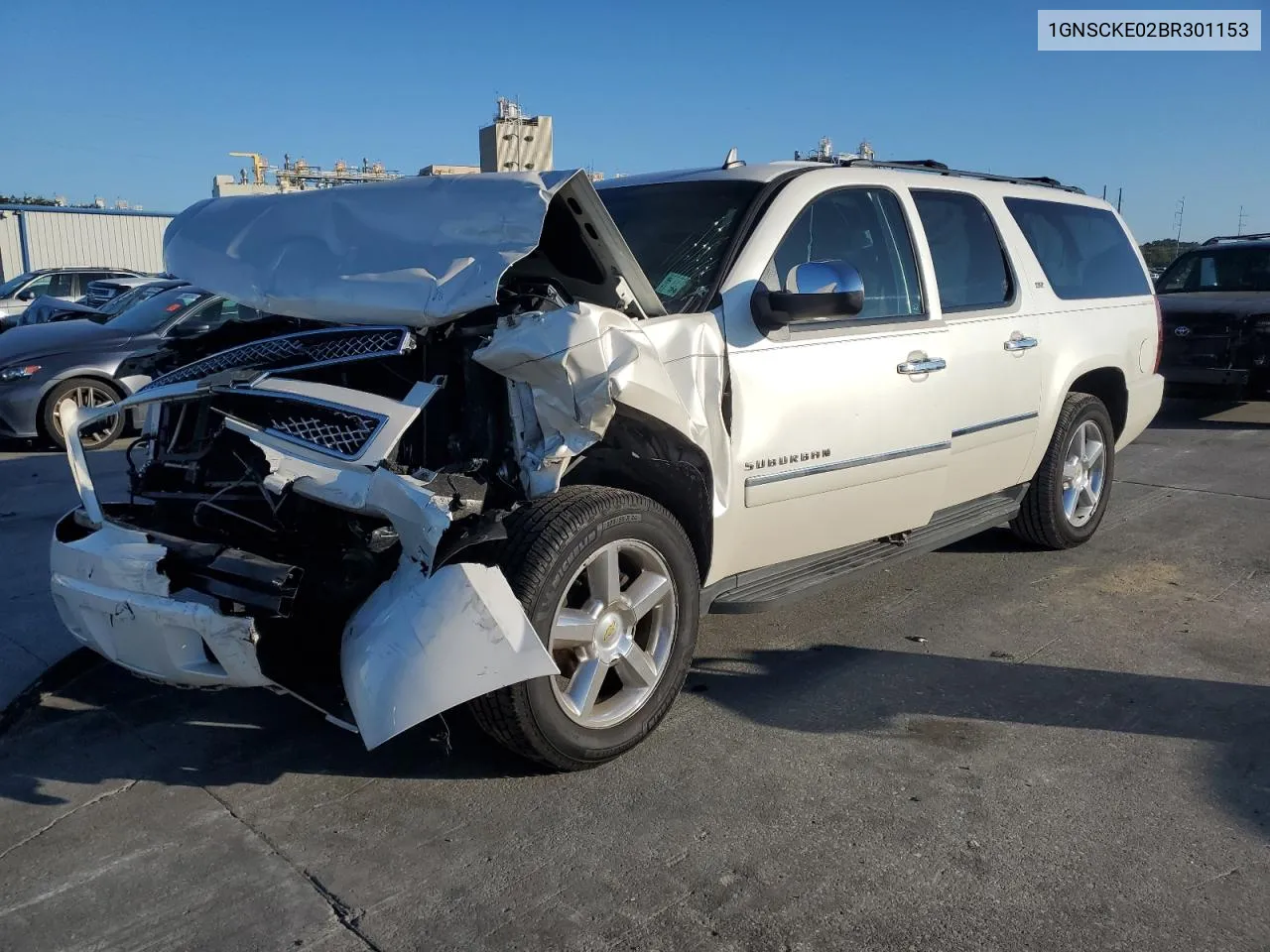 2011 Chevrolet Suburban C1500 Ltz VIN: 1GNSCKE02BR301153 Lot: 73790874