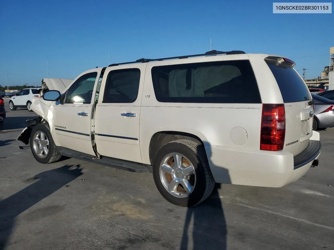 2011 Chevrolet Suburban C1500 Ltz VIN: 1GNSCKE02BR301153 Lot: 73790874