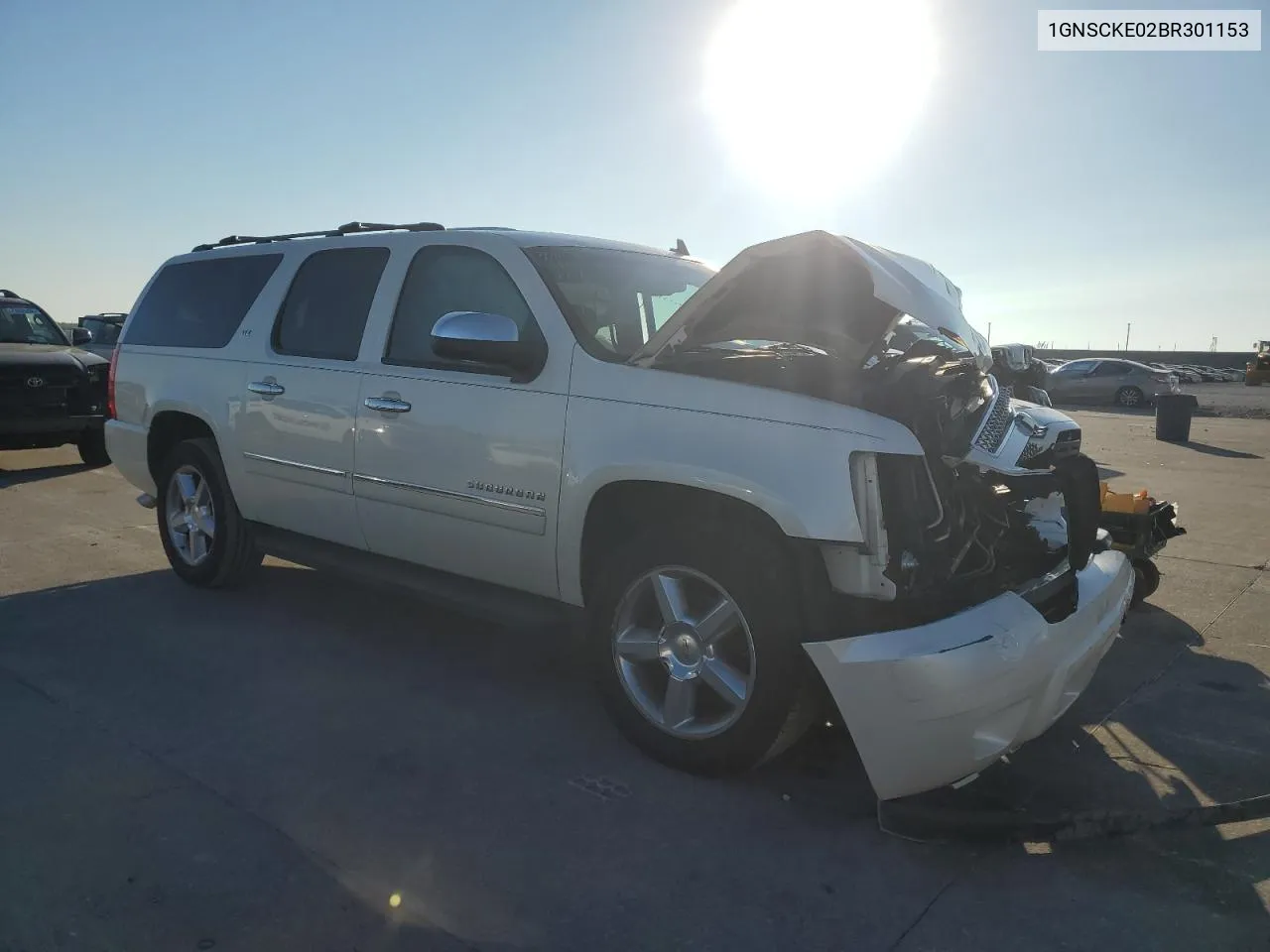 2011 Chevrolet Suburban C1500 Ltz VIN: 1GNSCKE02BR301153 Lot: 73790874