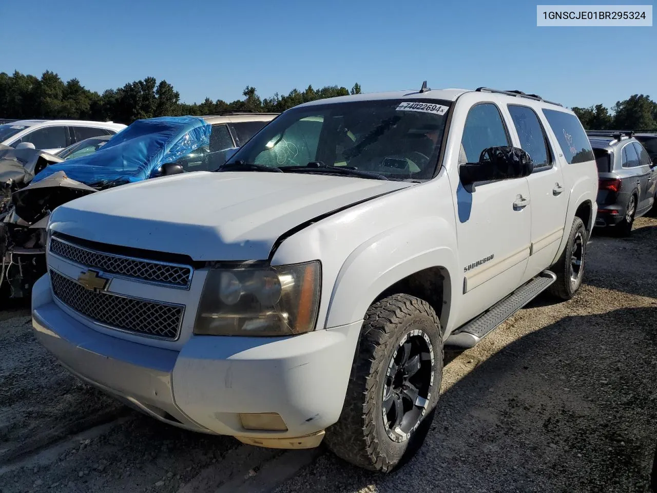 2011 Chevrolet Suburban C1500 Lt VIN: 1GNSCJE01BR295324 Lot: 74022694