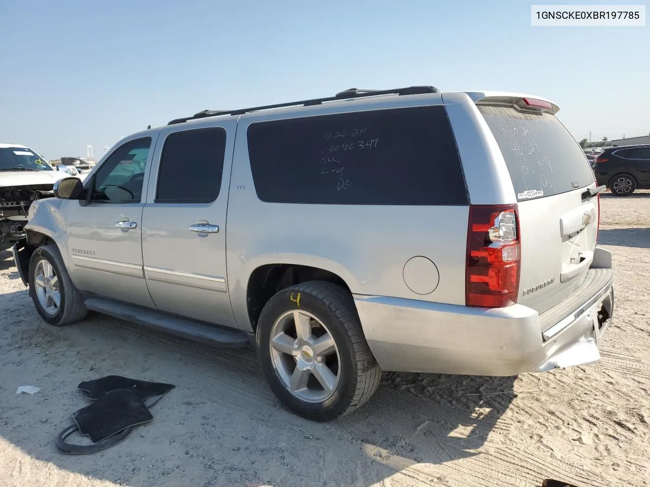 2011 Chevrolet Suburban C1500 Ltz VIN: 1GNSCKE0XBR197785 Lot: 74705184