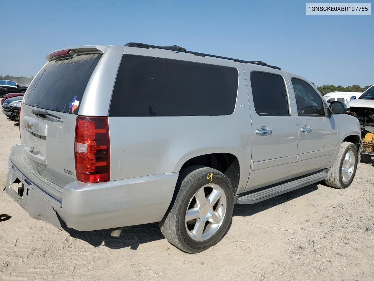 2011 Chevrolet Suburban C1500 Ltz VIN: 1GNSCKE0XBR197785 Lot: 74705184