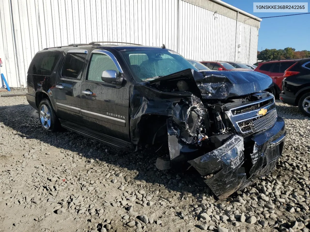 1GNSKKE36BR242265 2011 Chevrolet Suburban K1500 Ltz