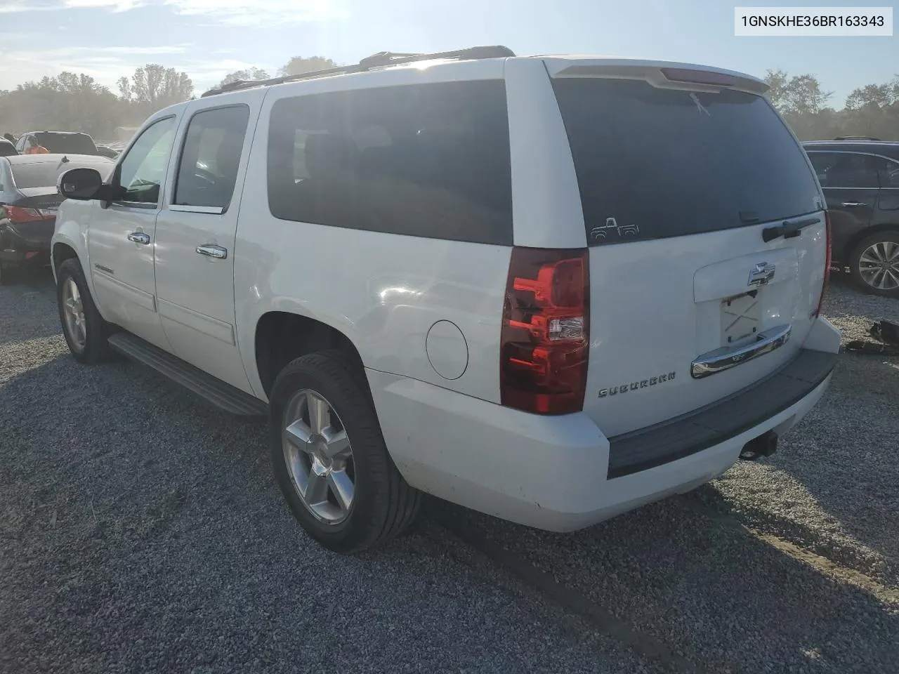 2011 Chevrolet Suburban K1500 Ls VIN: 1GNSKHE36BR163343 Lot: 75098814