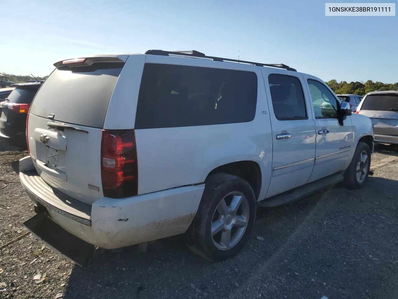 2011 Chevrolet Suburban K1500 Ltz VIN: 1GNSKKE38BR191111 Lot: 75172204